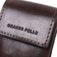 Оригинальная ключница в виде футляра из натуральной кожи GRANDE PELLE 22570 Коричневый фото