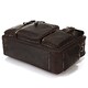 Сумка мужская Vintage 14757 в винтажном стиле Коричневая фото