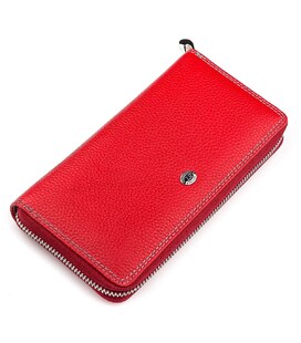 Кошелек женский ST Leather 18376 (SB71) кожаный Красный фото