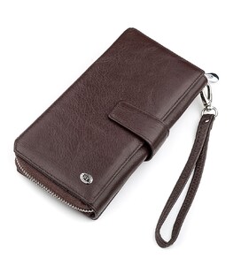 Кошелек женский ST Leather 18457 (SТ228) из натуральной кожи Коричневый фото