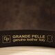 Надежный кожаный итальянский ремень GRANDE PELLE 00242 Коричневый фото
