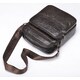 Мессенджер мужской кожаный 20346 Vintage Коричневый фото