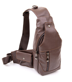 Сумка кросс боди Vintage 20402 Серо-коричневая