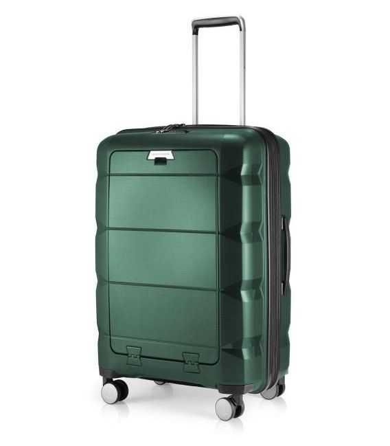 Чемодан Britz средний M зеленый фото, картинка, изображение