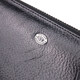 Кошелек мужской из натуральной гладкой кожи на молнии ST Leather 19410 Черный фото
