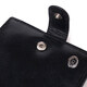 Классический мужской бумажник среднего размера из натуральной кожи ST Leather 19412 Черный фото