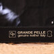 Качественный ремень для мужчин из натуральной кожи Grande Pelle 21463 Черный фото