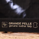 Надежный ремень для мужчин из натуральной кожи Grande Pelle 21464 Черный фото