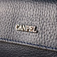 Современный мужской клатч из натуральной зернистой кожи CANPELLINI 21558 Синий фото