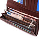Практичный и женственный кошелек из натуральной кожи ST Leather 19428 Бордовый фото