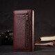 Практичный и женственный кошелек из натуральной кожи ST Leather 19428 Бордовый фото