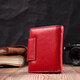 Яркий кожаный кошелек для женщин с интересной монетницей ST Leather 19448 Красный фото