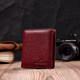 Маленький женский кошелек из натуральной кожи ST Leather 19467 Бордовый фото