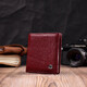 Женский небольшой кошелек из натуральной кожи ST Leather 19476 Бордовый фото