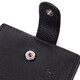 Небольшой вместительный кошелек из натуральной кожи ST Leather 22456 Черный фото