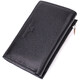Кожаный женский кошелек в три сложения ST Leather 22488 Черный фото