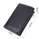 Кожаный женский кошелек в три сложения ST Leather 22488 Черный фото