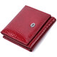 Компактный кошелек для женщин из натуральной лакированной кожи ST Leather 22687 Красный фото