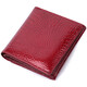 Компактный кошелек для женщин из натуральной лакированной кожи ST Leather 22687 Красный фото