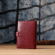 Стильная обложка на документы для женщин из натуральной кожи ST Leather 23117 Бордовый фото