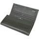 Стильный кошелек у два сложения из натуральной кожи ST Leather 23066 Зеленый фото