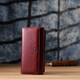 Женский кошелек с карманом для телефона из натуральной кожи ST Leather 23069 Бордовый фото