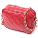 Сумка в ромбы из натуральной кожи Tony Perotti 20838_1 (CA006-01DR dk red) Красный фото
