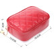 Сумка в ромбы из натуральной кожи Tony Perotti 20838_1 (CA006-01DR dk red) Красный фото