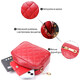 Сумка в ромбы из натуральной кожи Tony Perotti 20838_1 (CA006-01DR dk red) Красный фото