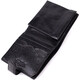 Стильный кошелек унисекс из глянцевой натуральной кожи Tony Perotti 20885_1 (1256 nero) Черный фото