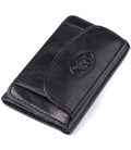 Компактный женский кошелек из глянцевой натуральной кожи Tony Perotti 20886_1 (1263 nero) Черный