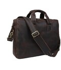 Сумка Vintage 14567 из винтажной кожи Коричневая