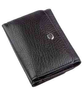 Кошелек для женщин из кожи ST Leather 18886 Черный фото