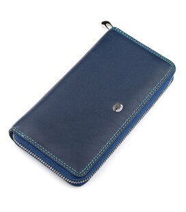 Гаманець жіночий ST Leather 18375 (SB71) на блискавці Синій