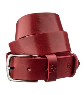 Ремінь жіночий шкіряний GRANDE PELLE 11262 Червоний
