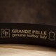 Эксклюзивный мужской джинсовый ремень из натуральной кожи GRANDE PELLE 00910 Коричневый фото