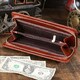 Мужской клатч Vintage 14197 кожаный Коричневый фото