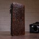 Мужской клатч с силуэтом каймана 20235 Vintage Коричневый фото