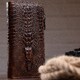 Мужской клатч с силуэтом каймана 20235 Vintage Коричневый фото