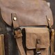 Удобный рюкзак с карманами canvas Vintage 20111 Серый фото
