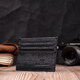 Стильный кард-кейс из натуральной кожи ST Leather 22447 Черный фото