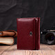 Женский кошелек горизонтального типа из натуральной кожи ST Leather 19479 Бордовый фото
