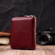 Портмоне для женщин на молнии из натуральной кожи ST Leather 19487 Бордовый фото
