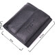 Компактный женский кошелек с монетницей снаружи из натуральной кожи ST Leather 22542 Черный фото