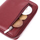 Женский кошелек среднего размера из натуральной кожи ST Leather 22551 Бордовый фото