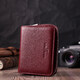 Женский кошелек среднего размера из натуральной кожи ST Leather 22551 Бордовый фото