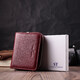 Женский кошелек среднего размера из натуральной кожи ST Leather 22551 Бордовый фото