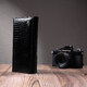 Женский кошелек из натуральной лакированной кожи ST Leather 22679 Черный фото
