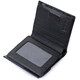 Женский фактурный кошелек из натуральной кожи ST Leather 22706 Черный фото