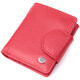 Яркий кошелек для женщин с карманом для монет из натуральной кожи ST Leather 22726 Красный фото